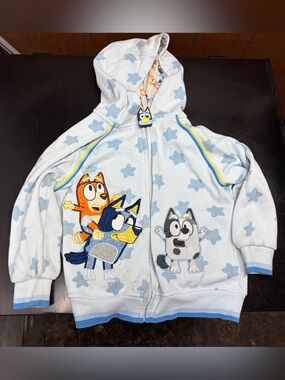 Disney Bluey Hoodie Zip Jacket‎